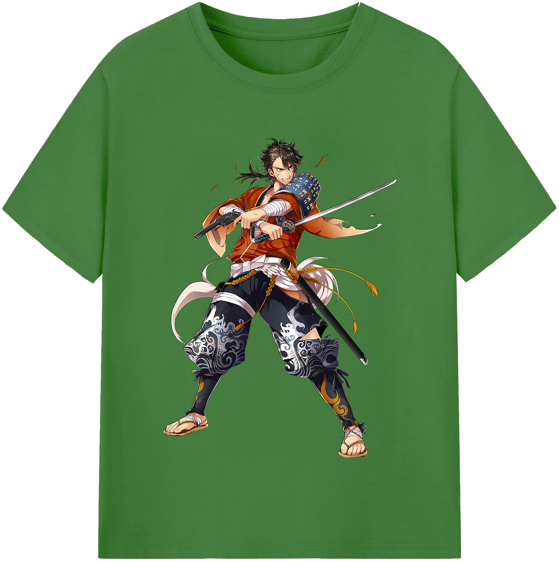 （画像用） 刀剣乱舞 Touken Ranbu レディースカジュアルプリントTシャツ（綿100％）